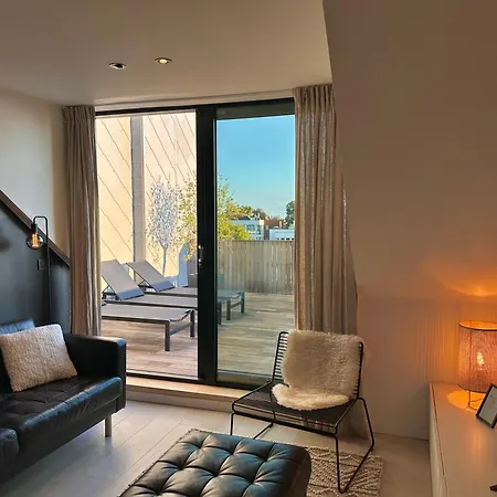 Penthouse With Airconditioning And Big Terrace, Close To Sint-pieters Station And Centre *