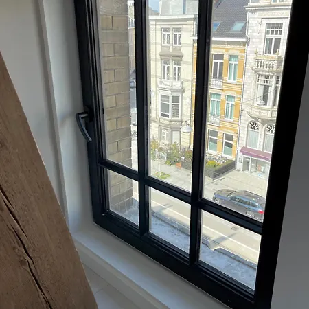 Penthouse With Airconditioning And Big Terrace, Close To Sint-pieters Station And Centre * Гент