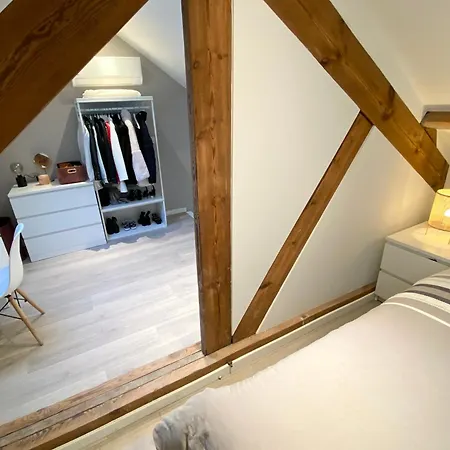 公寓 Penthouse With Airconditioning And Big Terrace, Close To Sint-pieters Station And Centre