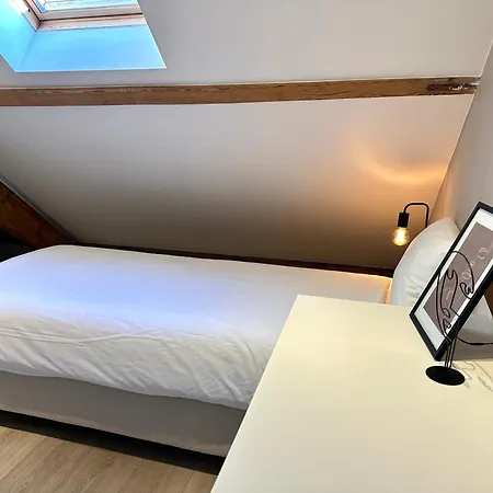 公寓 Penthouse With Airconditioning And Big Terrace, Close To Sint-pieters Station And Centre 根特