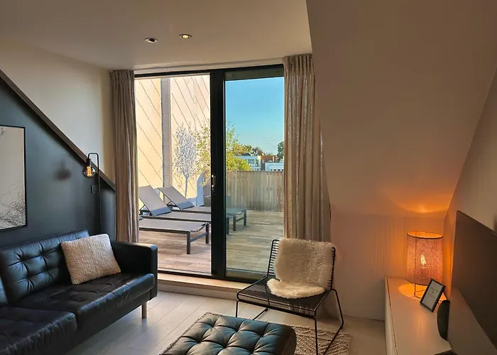 Penthouse With Airconditioning And Big Terrace, Close To Sint-pieters Station And Centre *